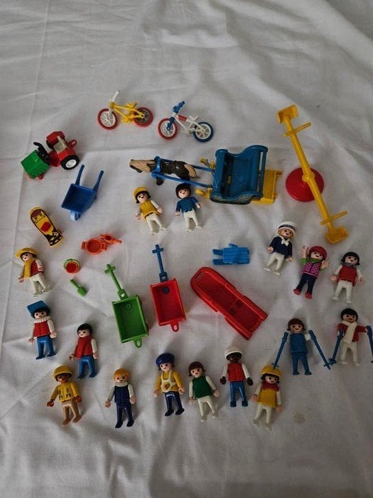 Kinderpopjes playmobil. Van alles wat., Ophalen of Verzenden, Gebruikt