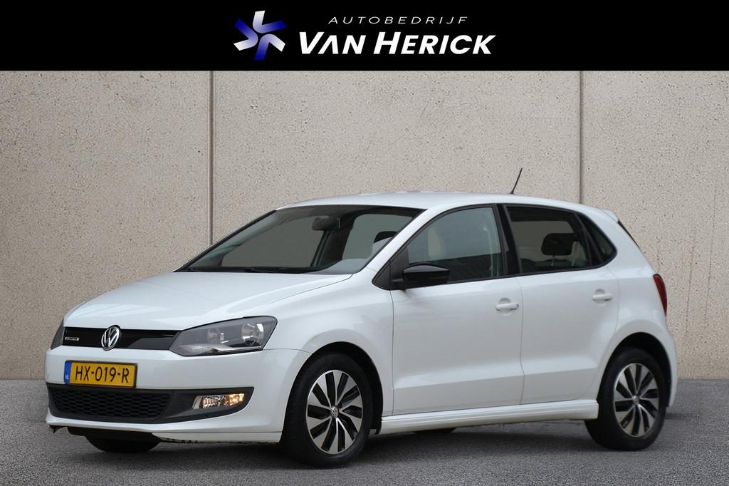 Volkswagen Polo 1.0 95PK 5 deurs | Carplay | Cruise Control, Auto's, Voorwielaandrijving, Stof, 95 pk, Wit