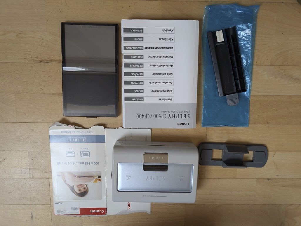 fotoprinter Selphy CP400, Gebruikt, Fotoprinter, Kleur printen, Ophalen of Verzenden