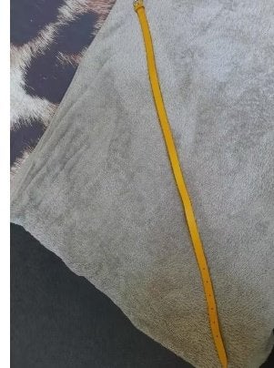 Oker geel smal ceintuur riem college style, Minder dan 3 cm, Tailleriem, Ophalen of Verzenden, Zo goed als nieuw