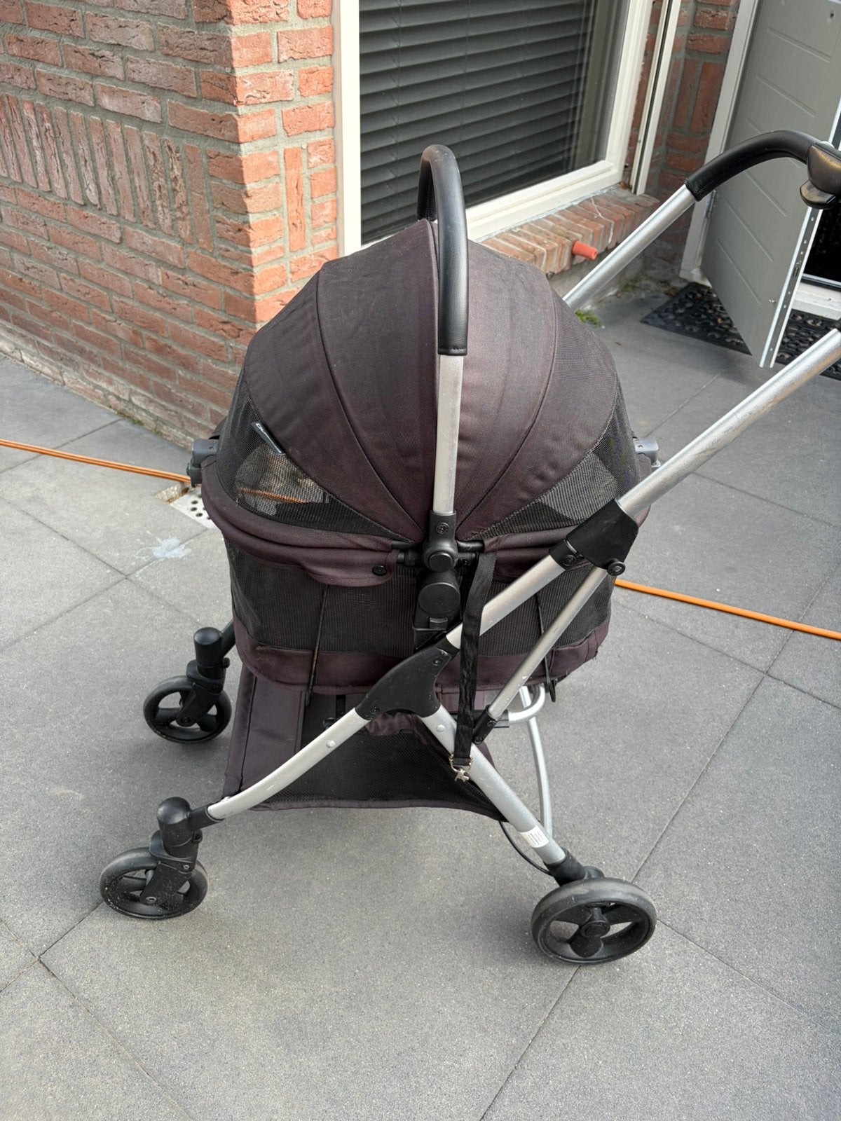 Hondenbuggy Cabino zwart. Tot 10kilo, Dieren en Toebehoren, Honden-accessoires, Overige merken, Ophalen, Gebruikt, Hondenbuggy