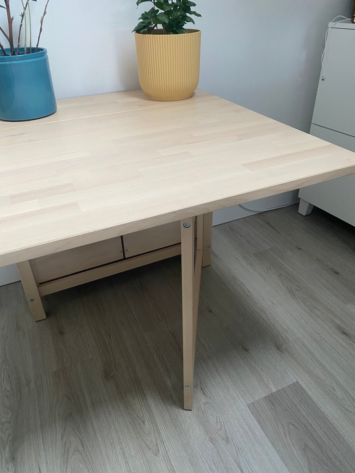 Ikea opberg eettafel, Ophalen, Zo goed als nieuw, Rechthoekig, 50 tot 100 cm