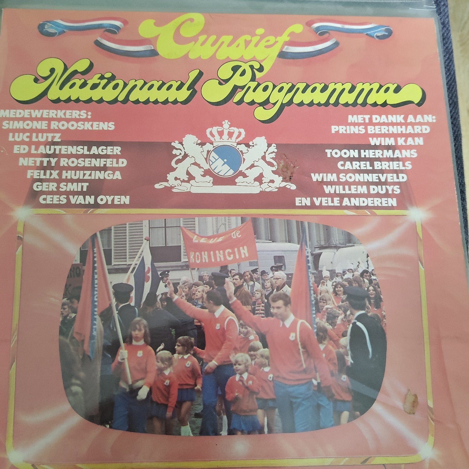 Cursief Nationaal Programma - Historische LP, Cd's en Dvd's, Vinyl | Nederlandstalig, Ophalen of Verzenden, Gebruikt, Overige genres