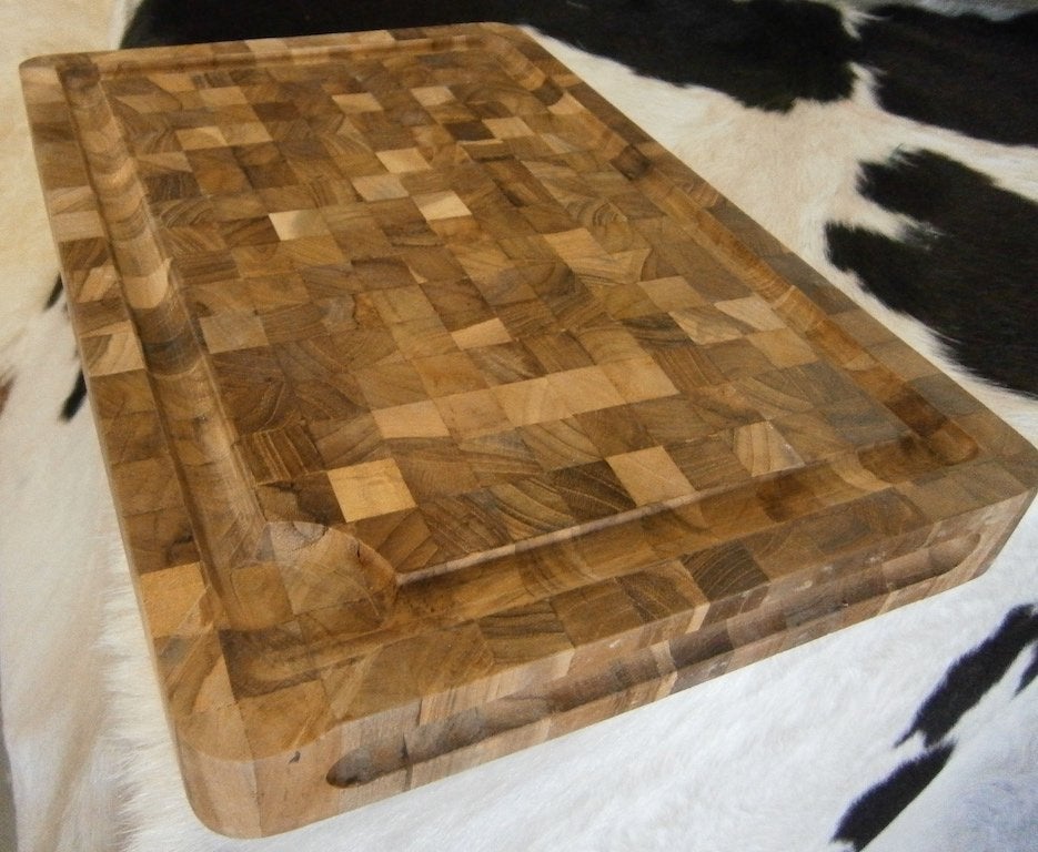 snijplank kopshout teak – 36 x 25 cm – Gratis bezorgd, TTM Wonen, Meubels – (Perzische) Tapijten en Woonaccessoires, Hout, Taag 63, 2491 CS, Den Haag (Forepark)