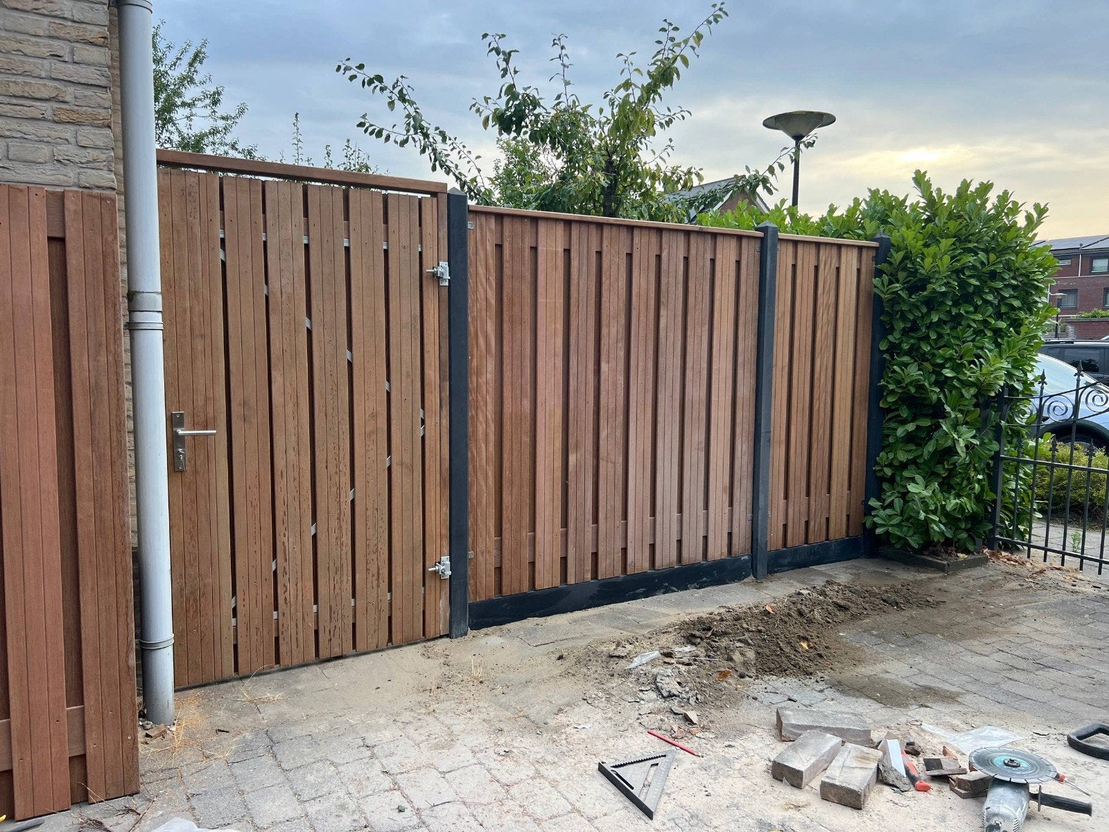 Schutting Installatie | Rotterdam, Ophalen of Verzenden, Nieuw, Hout, 1 tot 2 meter