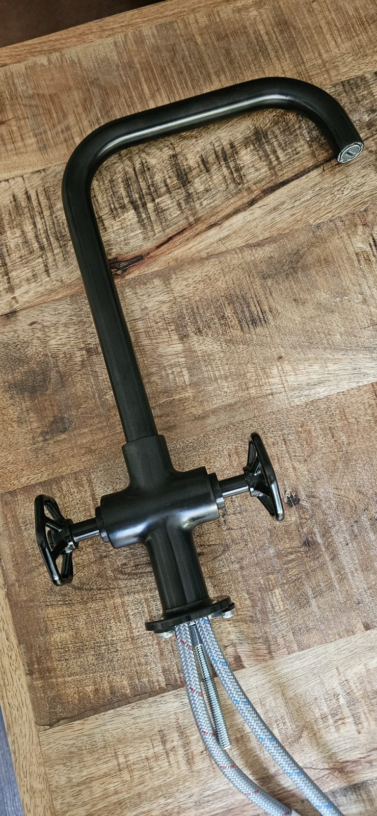 IKEA GAMLESJÖN keukenkraan, Ophalen, Zwart, 50 tot 100 cm, Zo goed als nieuw