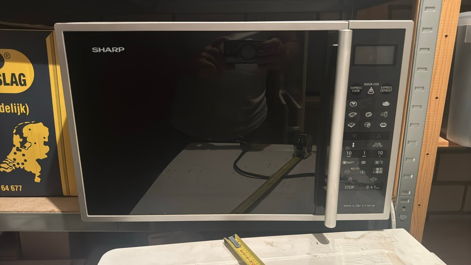 Trust combi magnetron en hete lucht oven, Witgoed en Apparatuur, Magnetrons, Gebruikt, Vrijstaand, Combimagnetron, Grill, Ophalen
