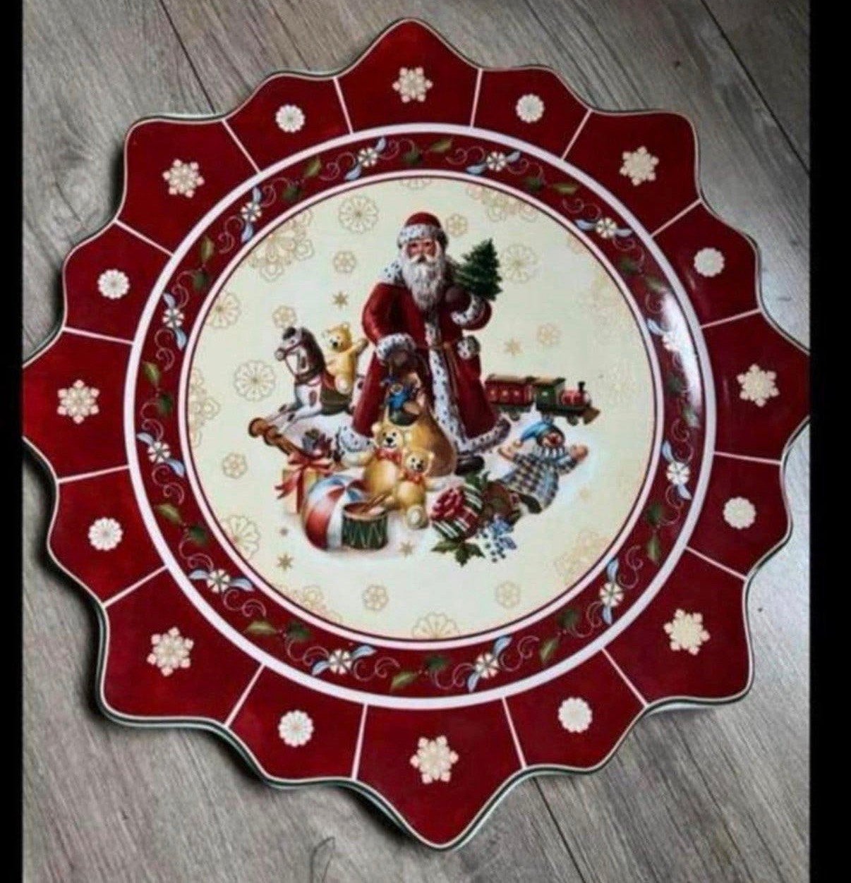 Villeroy &Boch Toy's Fantasy Kerstboom Grote Serveerschaal, Ophalen of Verzenden, Zo goed als nieuw