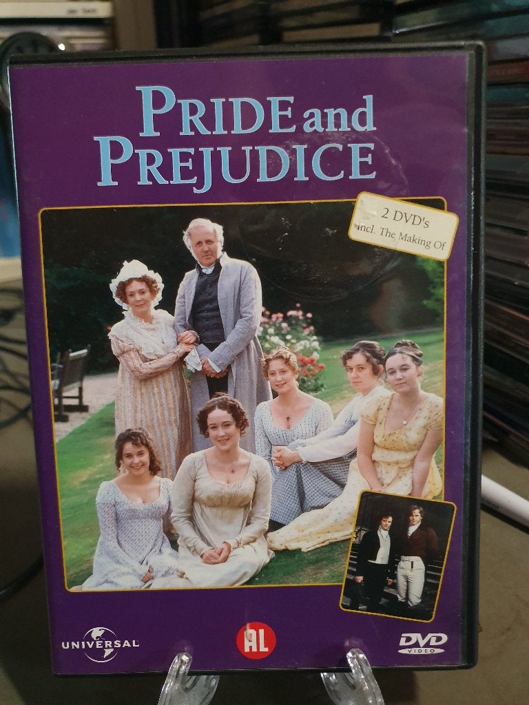 Pride and Prejudice 1995 (2 discs) - BBC miniserie, Ophalen, Zo goed als nieuw, Historisch of Kostuumdrama