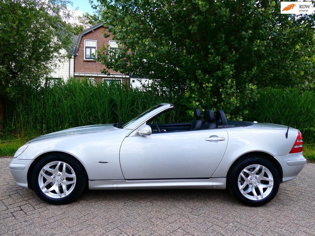 Mercedes-Benz SLK-klasse 200 K Automaat 163pk Leder 152.000k, Auto's, Mercedes-Benz, Automaat, 1998 cc, Achterwielaandrijving