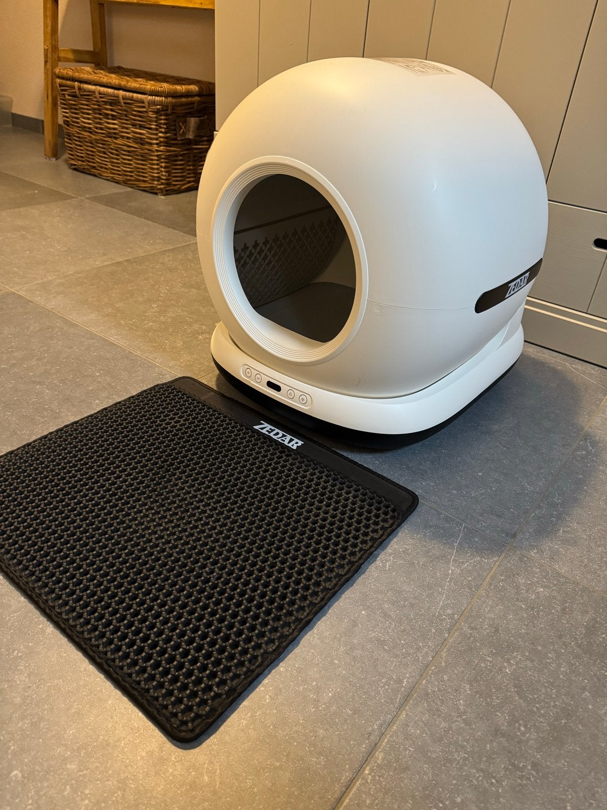 Zedar K1200 automatische kattenbak, Ophalen of Verzenden, Zelfreinigend, Zo goed als nieuw