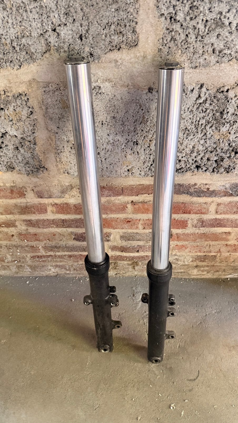 Originele Yamaha XJR 1200 voorpoten – bouwjaar 1995, Ophalen, Gebruikt