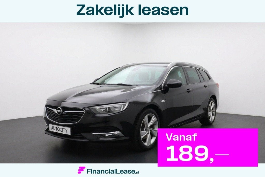 Opel Insignia B Sports Tourer 1.5 Turbo Dynamic Automaat l C, Gebruikt, Euro 6, 4 cilinders, Zwart