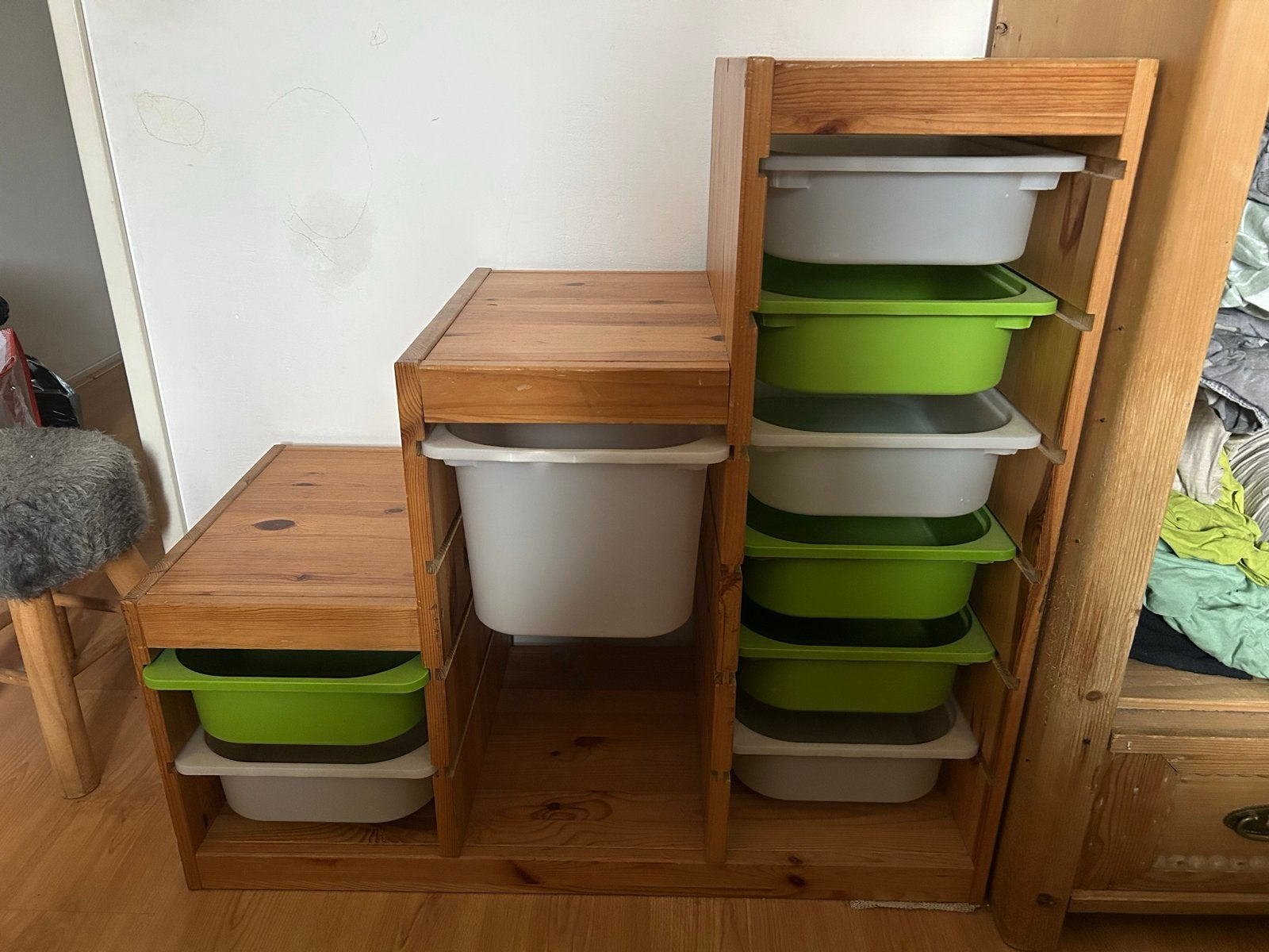 IKEA Trofast kast met 9 bakken, Ophalen, Gebruikt, Kast