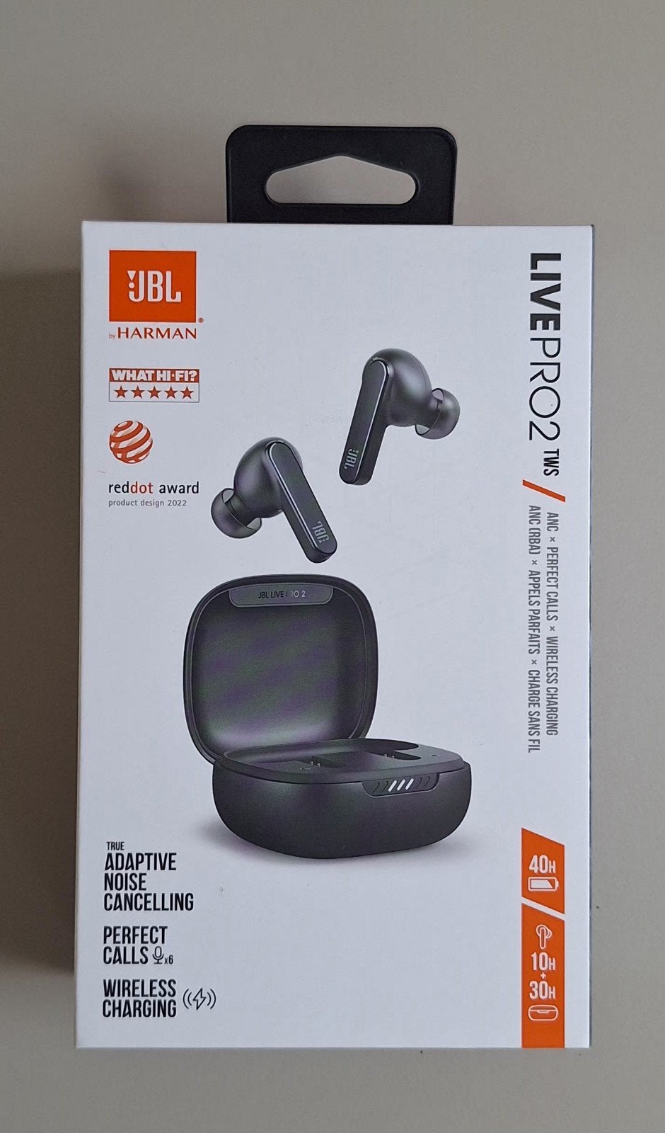JBL Live Pro 2 TWS – ANC – Uitstekende Staat, JBL, Draadloos, Ophalen of Verzenden, Zo goed als nieuw