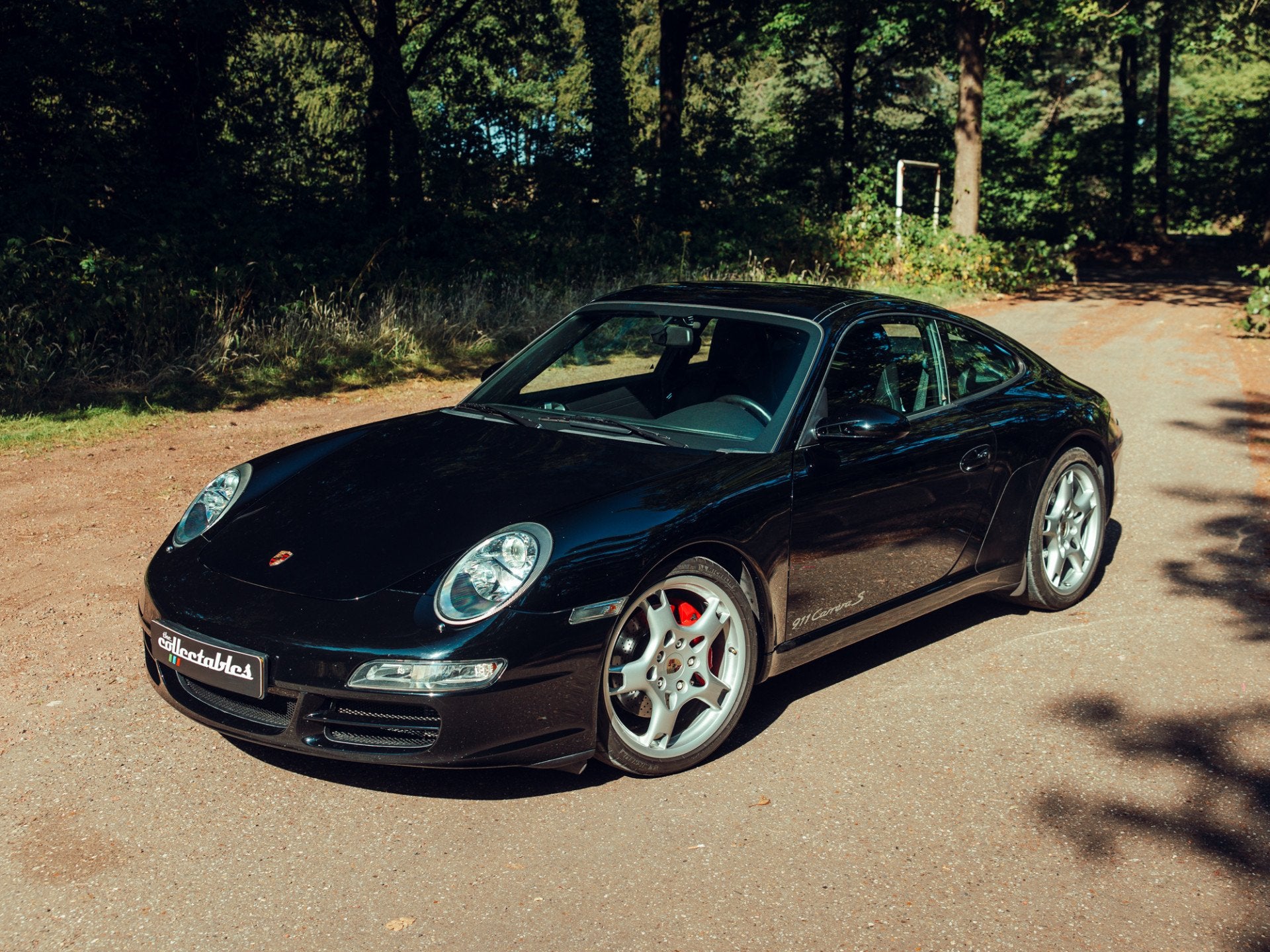Porsche 911 3.8 Carrera S (bj 2008, automaat), Auto's, Porsche, Automaat, Achterwielaandrijving, Gebruikt, Zwart