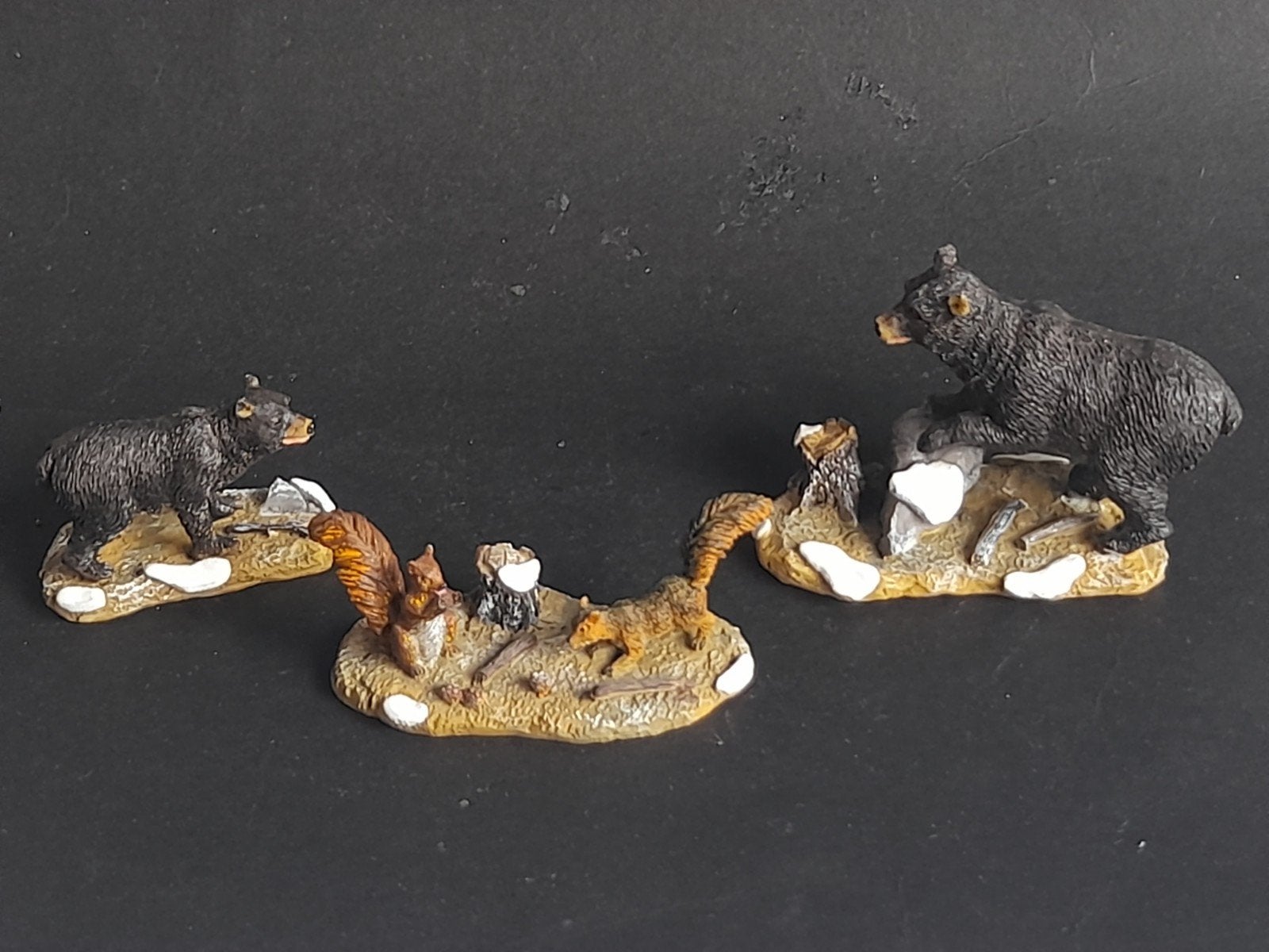 lemax kerst figuur e32 kerstdorp kersthuisjes dieren bos, Verzenden
