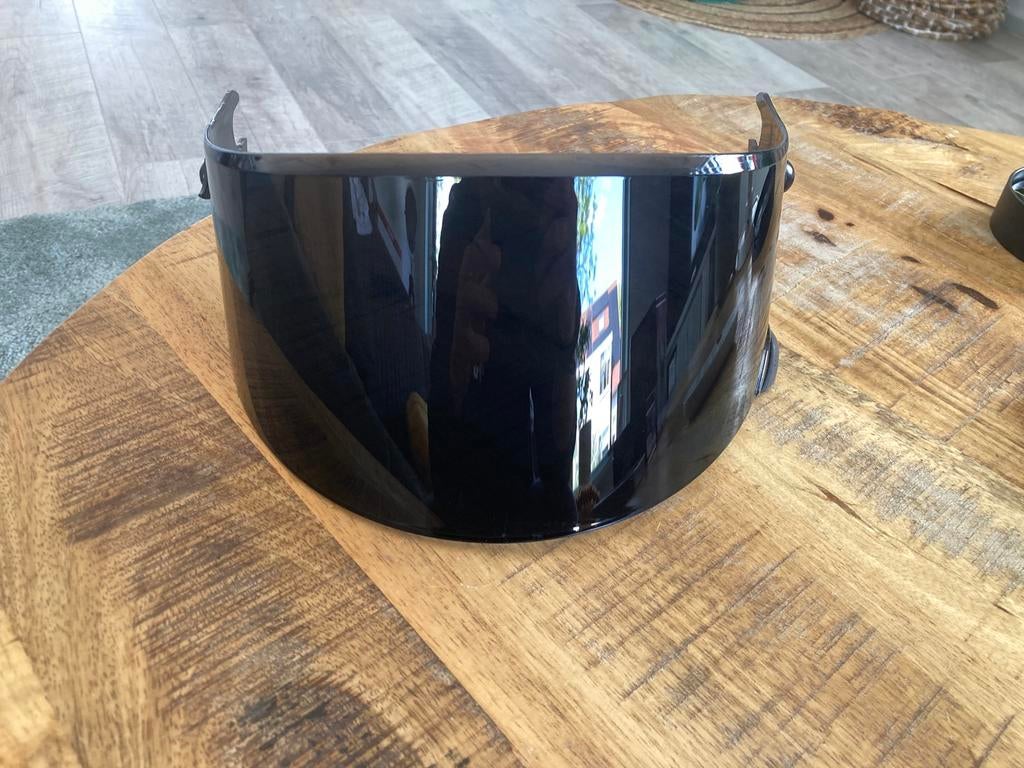 Smoked vizier helm, Motoren, M, Shark, Ophalen of Verzenden, Integraalhelm