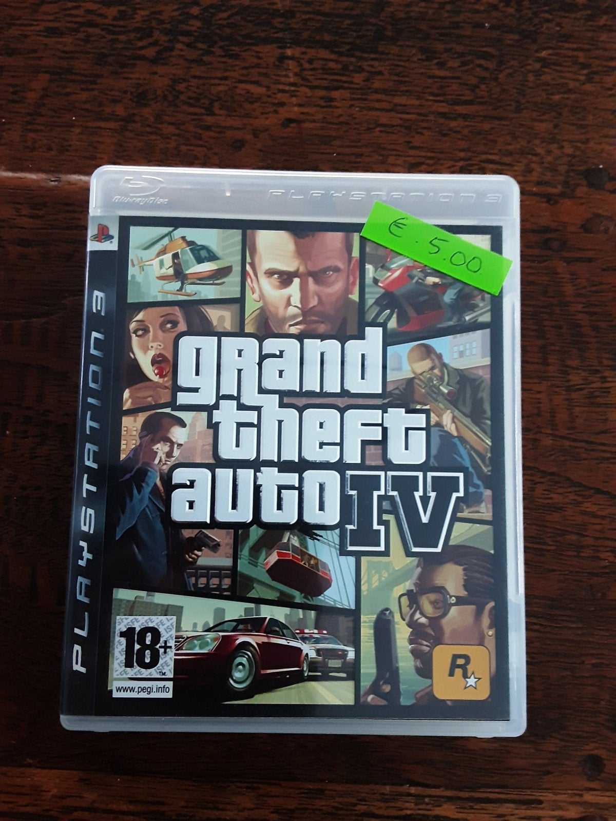 Grand Theft Auto IV (GTA 4) voor PlayStation 3, Online, Gebruikt, Vanaf 18 jaar, 1 speler