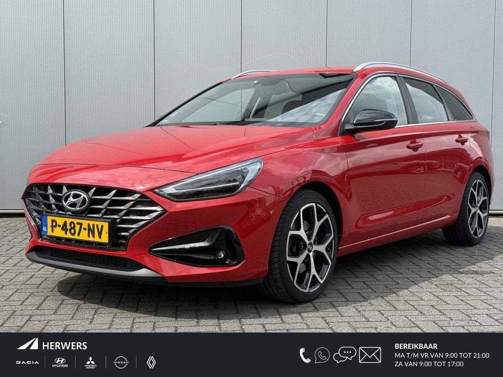 Hyundai i30 Wagon 1.5 T-GDi MHEV Premium / 18" N velgen / Tr, Auto's, Hyundai, Voorwielaandrijving, Euro 6, 4 cilinders, 160 pk