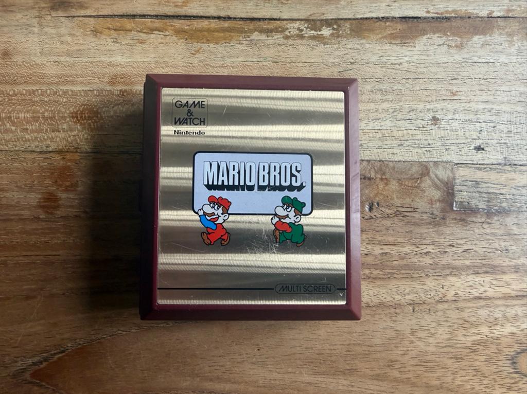 Nintendo Game & Watch Mario Bros. (MW-56) met doos en boekje, Ophalen of Verzenden, Zo goed als nieuw, Overige modellen