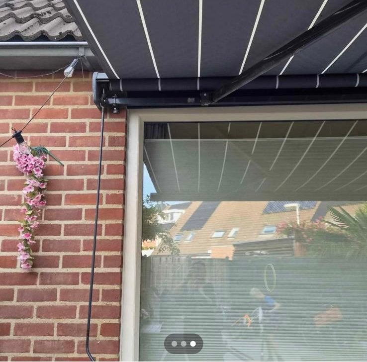 Zonnescherm te koop, Tuin en Terras, Ophalen, Zo goed als nieuw, 150 tot 300 cm, 250 cm tot 450 cm