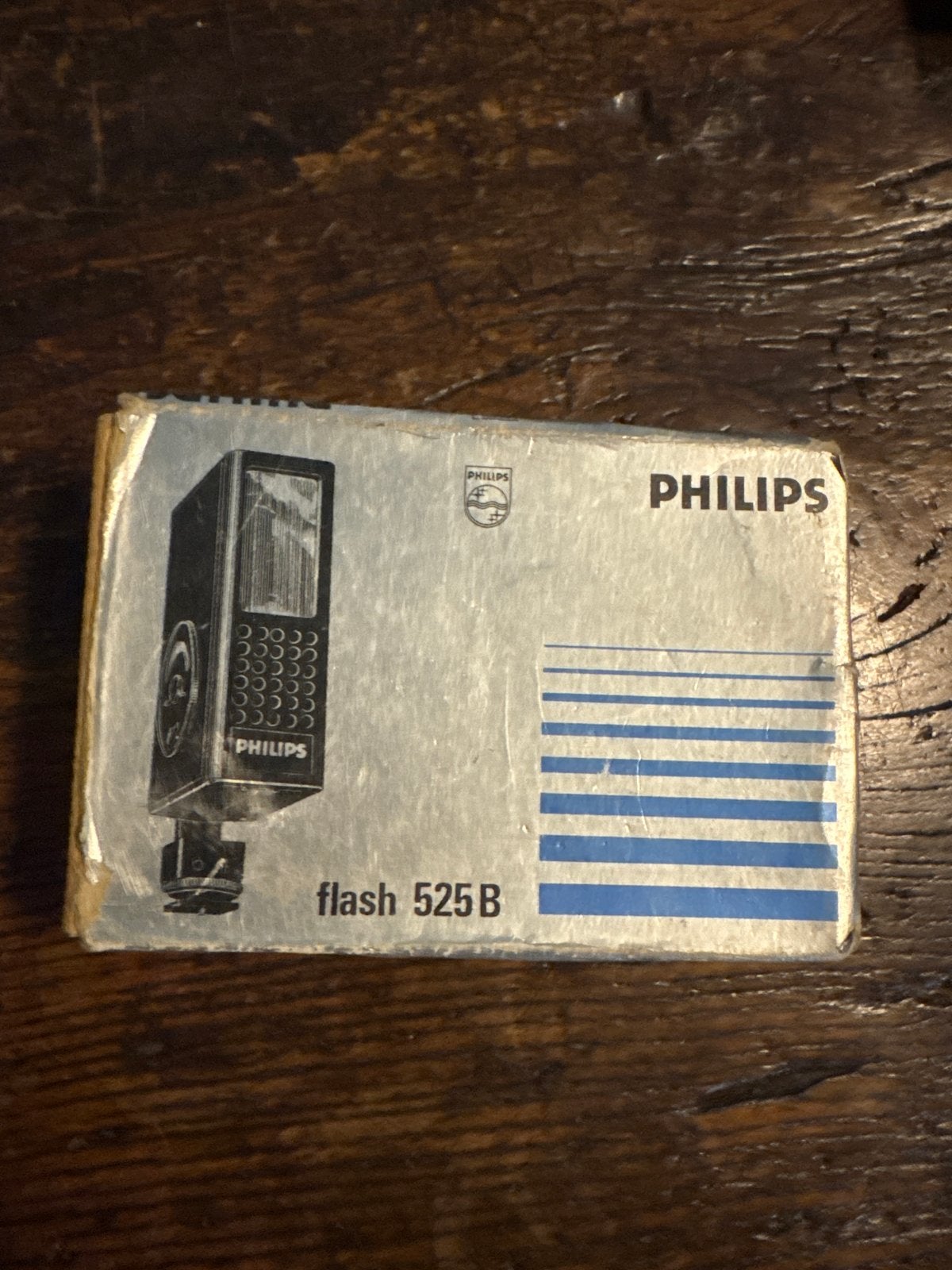 Vintage Philips Flash 525B - Zo goed als nieuw, Verzenden, Zo goed als nieuw, Overige merken