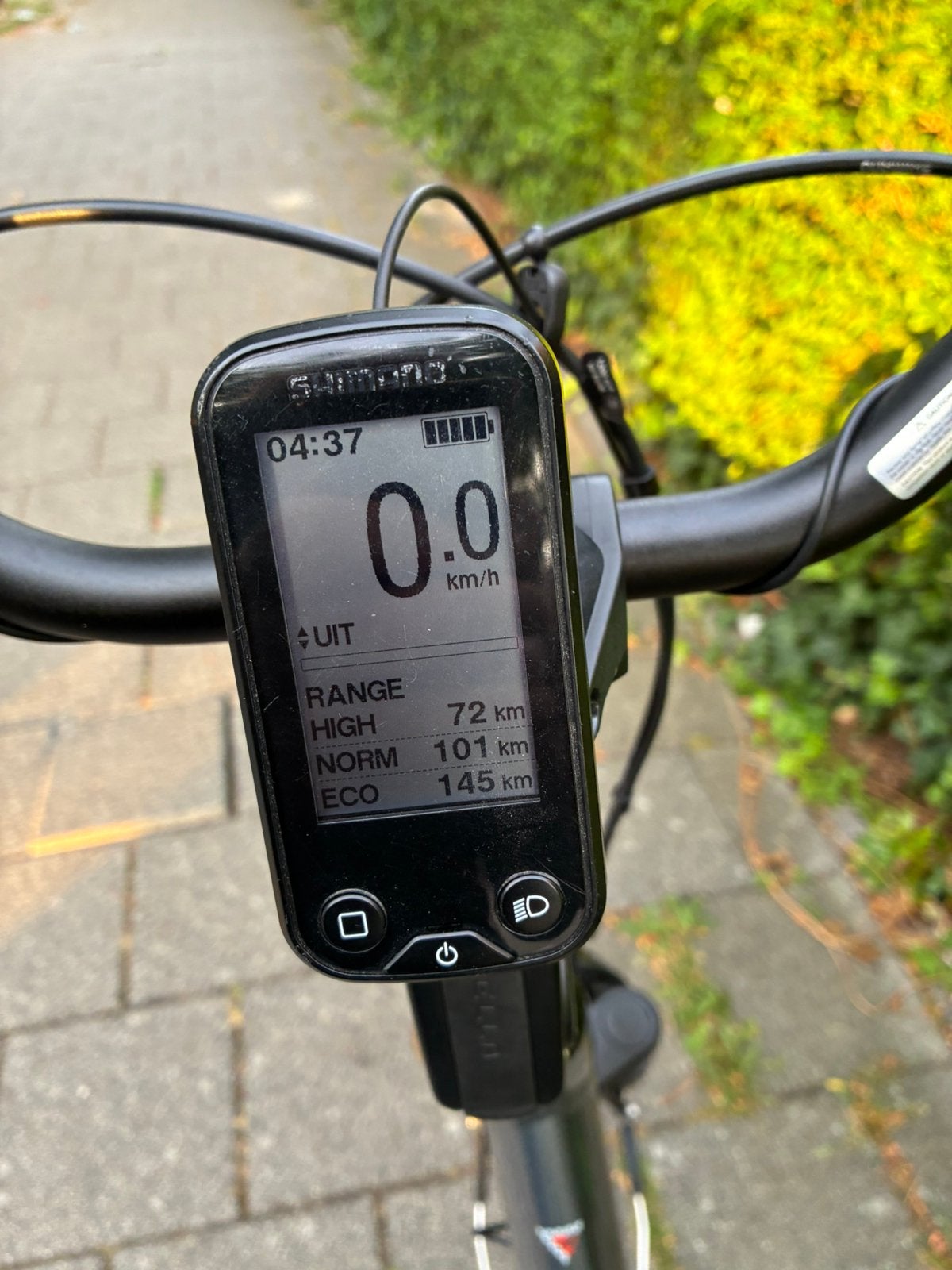 Shimano steps en cortina ecomo display, Fietsen en Brommers, Ophalen of Verzenden, Zo goed als nieuw