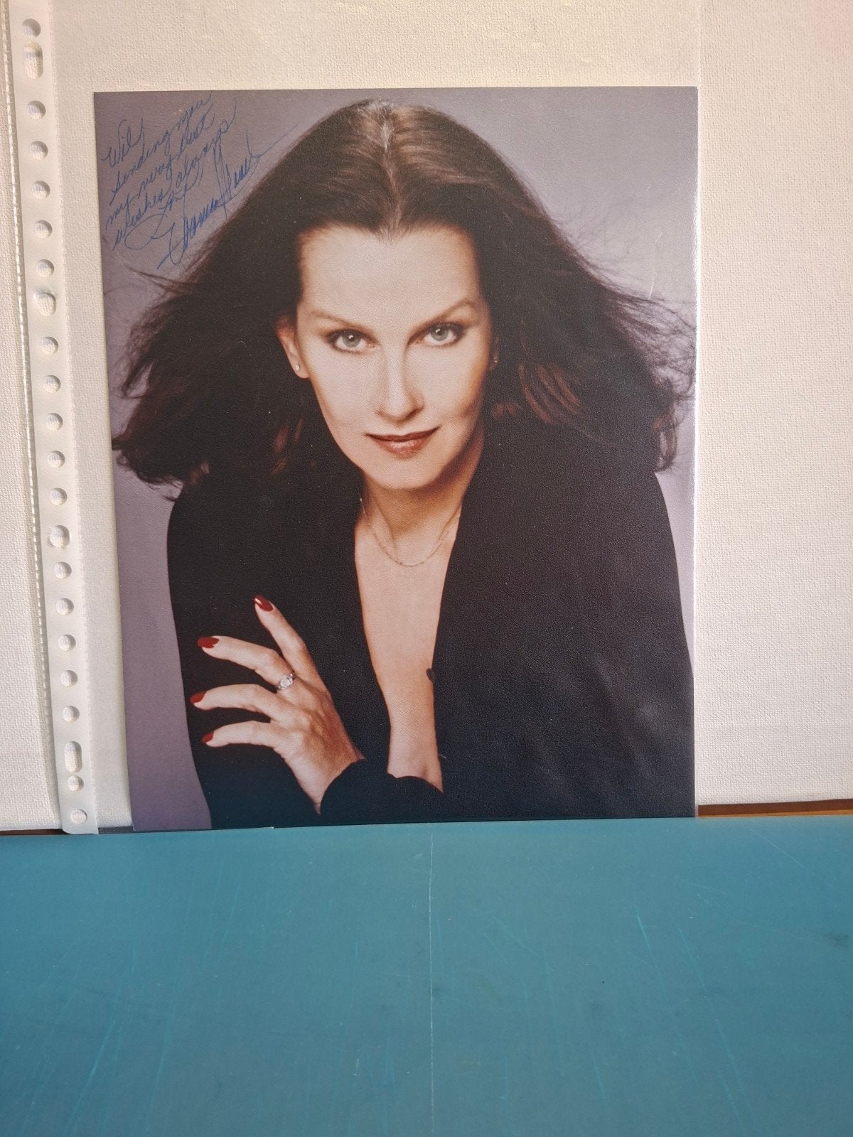 VERONICA HAMIL ACTRESS USA, Verzamelen, Verzenden, Nieuw, Foto of Kaart, Gesigneerd