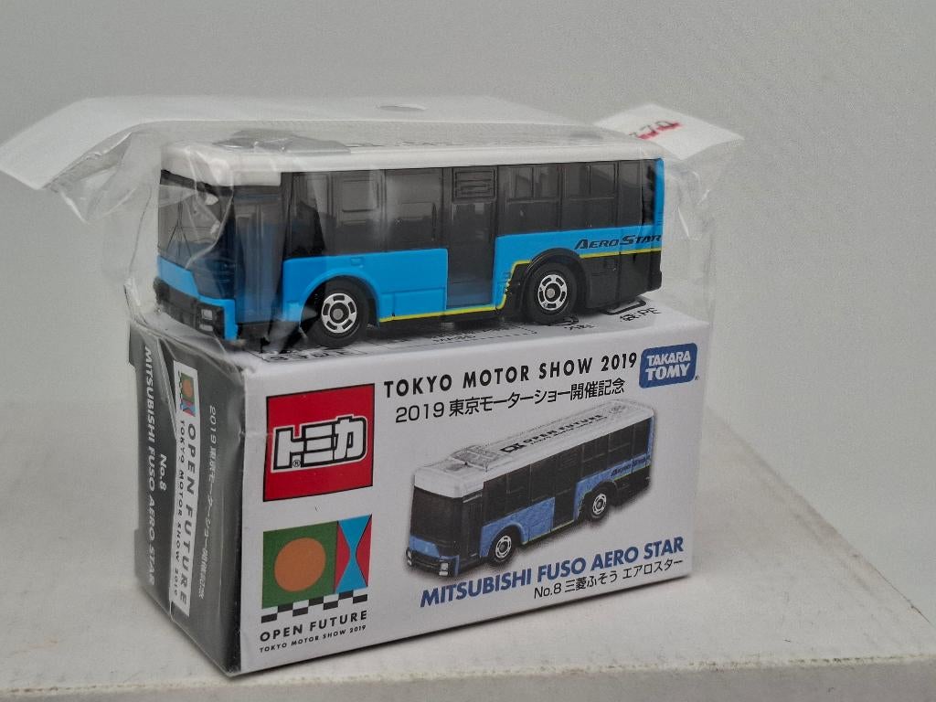 Tomica beursmodel Tokyo 2019 Mitsubishi bus - Takara Tomy, Verzenden, Zo goed als nieuw, Bus of Vrachtwagen