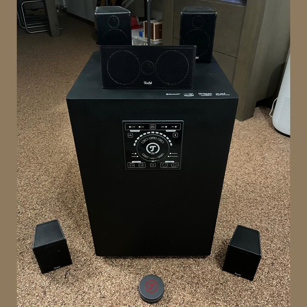 Teufel Concept E 450 Digital 5.1 surround set + subwoofer