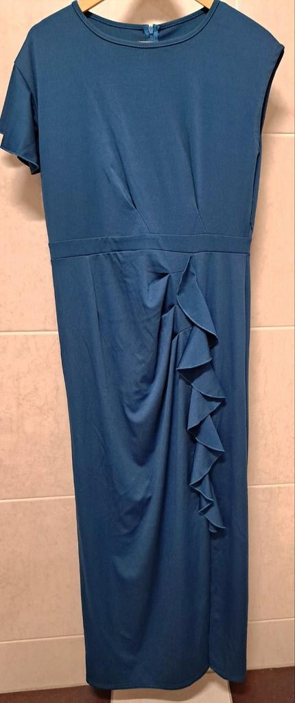 Galajurk, Kleding | Dames, Positiekleding, Maat 38/40 (M), Blauw, Jurk, Nieuw
