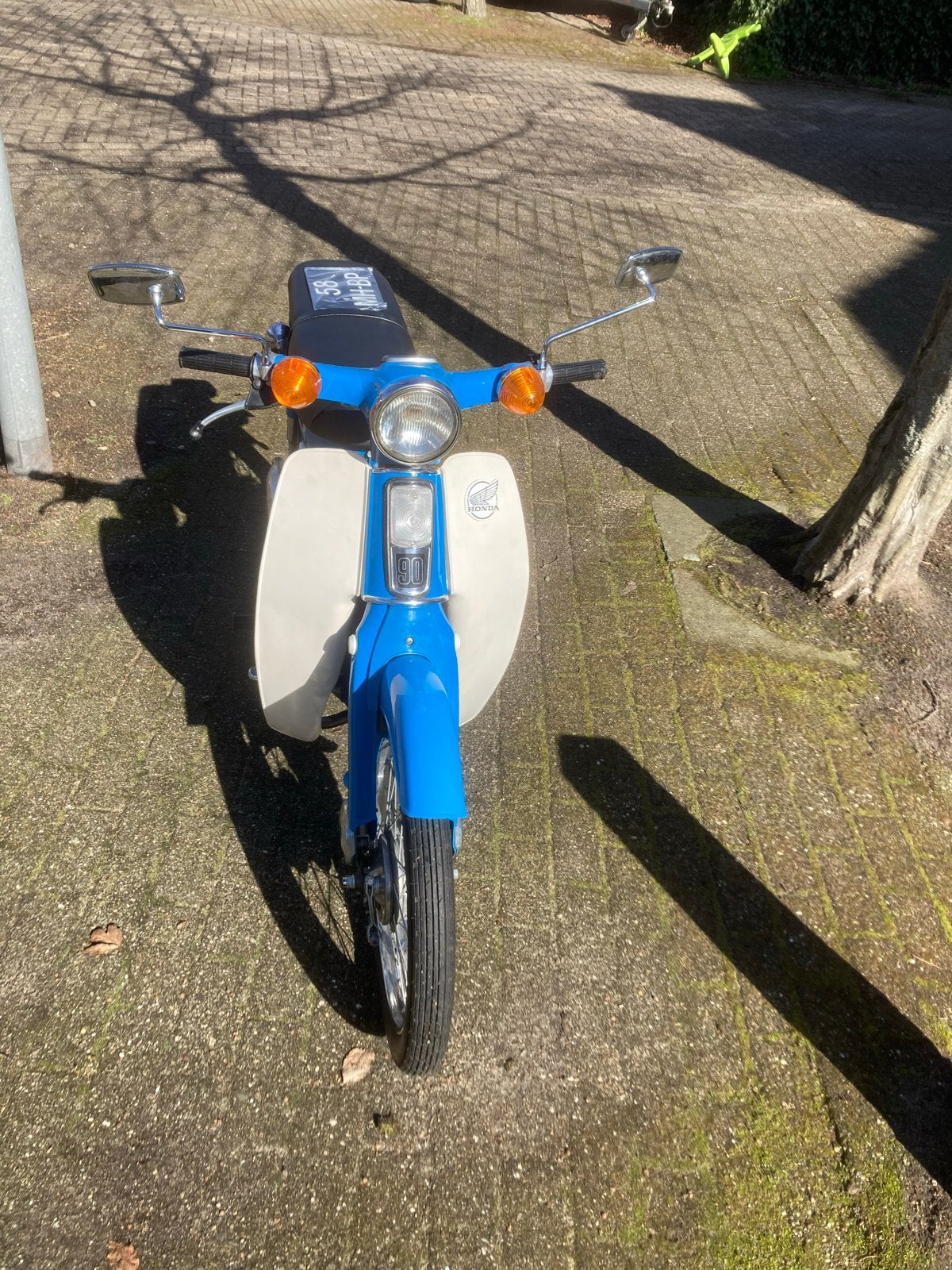 Honda C90ZZ 1982 - Gerestaureerd, Semi-Automaat, Ophalen, 90 cc, Overige modellen