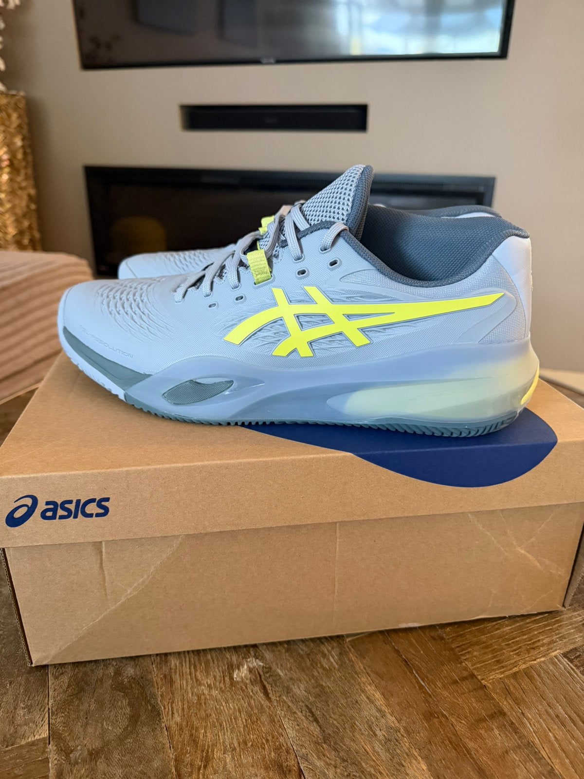 ASICS Gel Revolution X Gravel maat 46 *Nieuw/Factuur*, Overige merken, L00, Schoenen, Nieuw