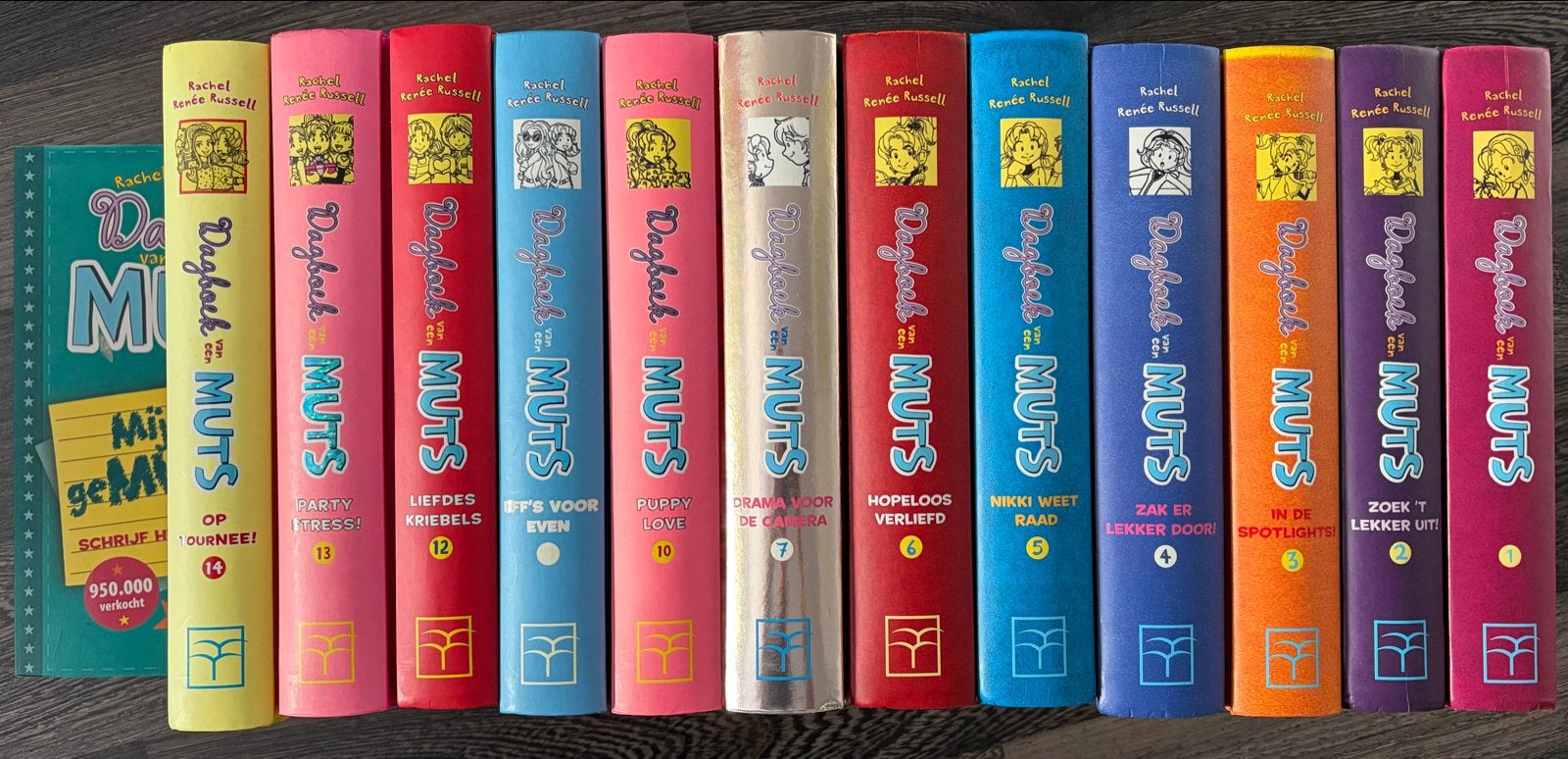Dagboek van een muts boeken - 13 stuks - 1x zoo happy, Verzenden, Zo goed als nieuw, Fictie algemeen
