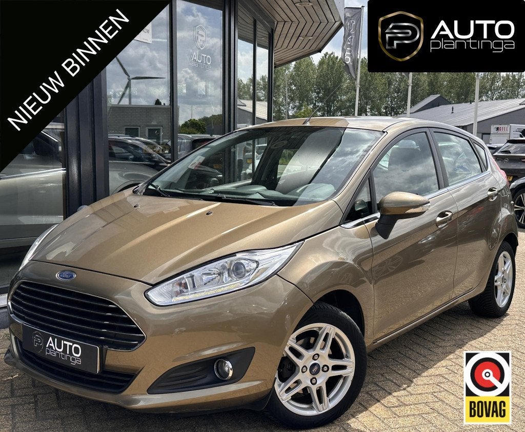 Ford Fiesta 1.0 EcoBoost Titanium 101PK | Van de Ford Dealer, Auto's, Ford, Voorwielaandrijving, Euro 6, Bruin, 23 km/l
