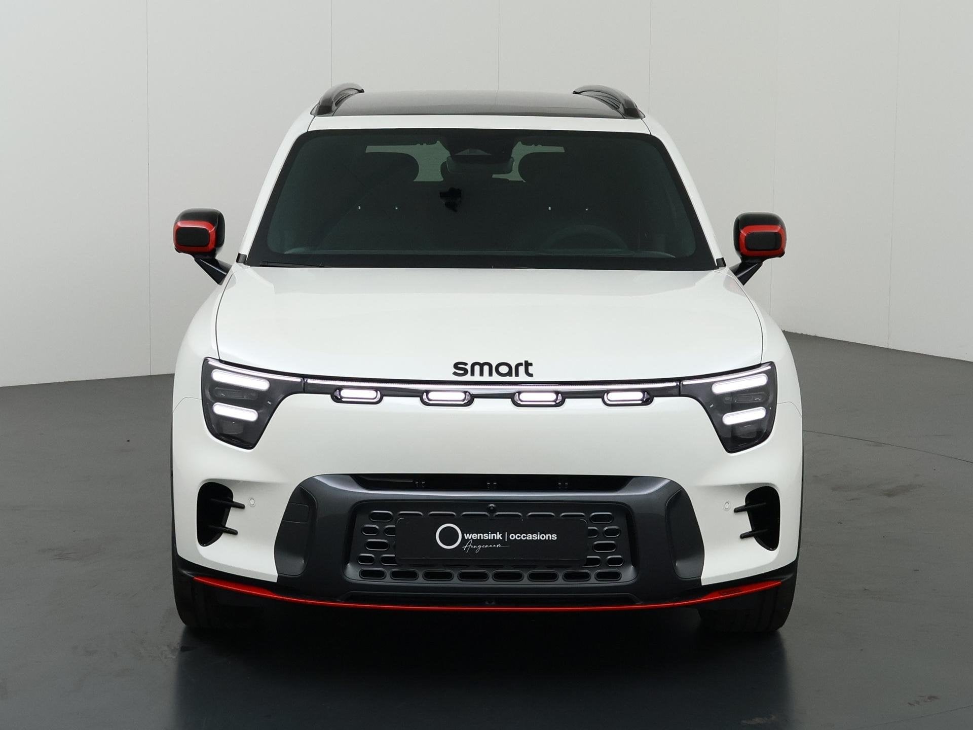 smart #5 Brabus 100 kWh | 646 PK! | Drive Pilot | Stuurwiel-, Auto's, Smart, 2378 kg, 540 km, Wit, 646 pk