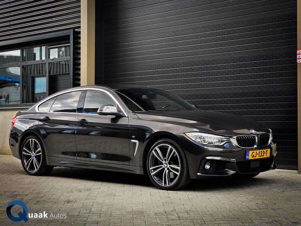BMW 4-serie Gran Coupé 435i xDrive 3xM-Sport | LEER | H&K |, Euro 6, Bruin, Bedrijf, Vierwielaandrijving