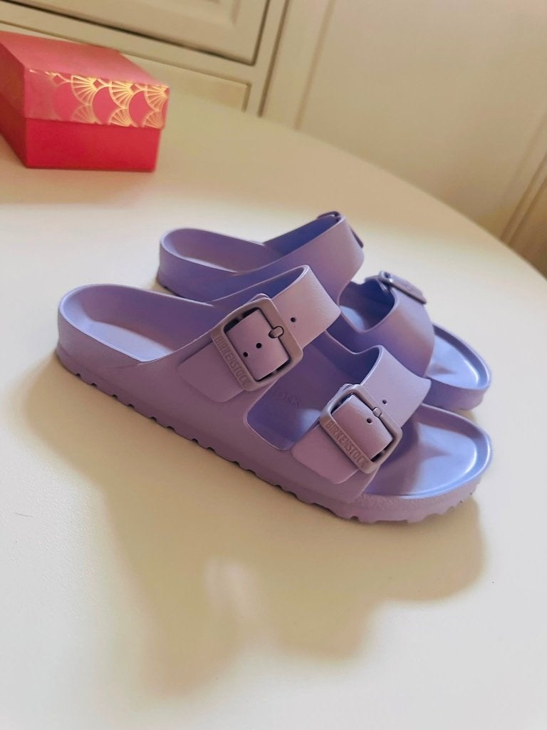 Birckenstock Eva Lila 38, Overige kleuren, Nieuw, Birkenstock, Sandalen of Muiltjes