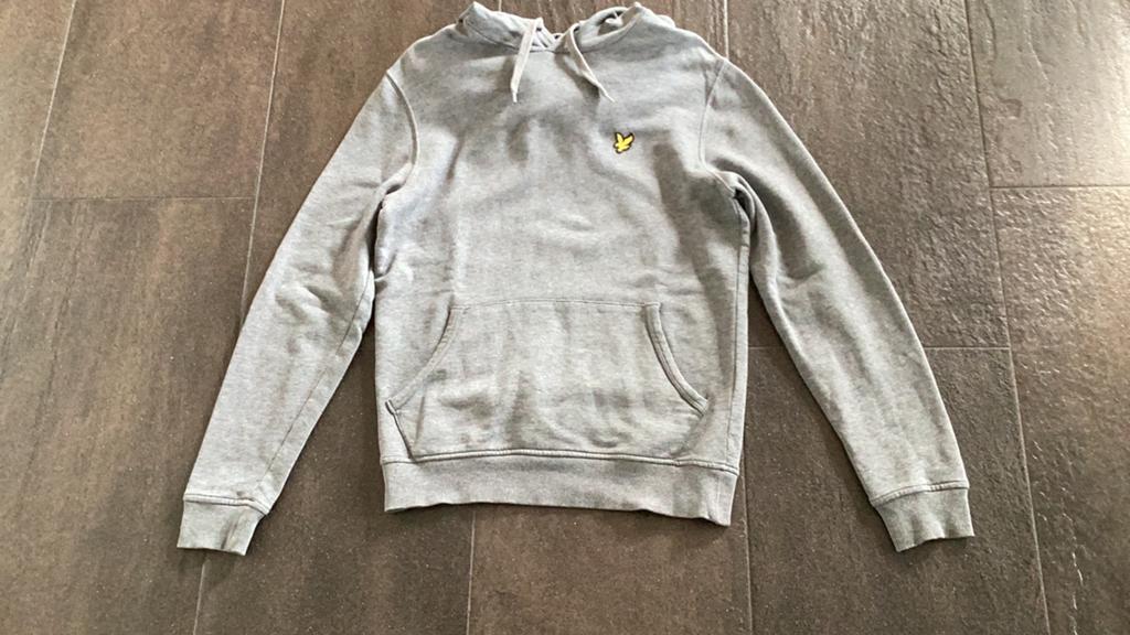 Lyle & Scott heren hoodie maat XS, Ophalen of Verzenden, Gedragen, Maat 46 (S) of kleiner, Grijs