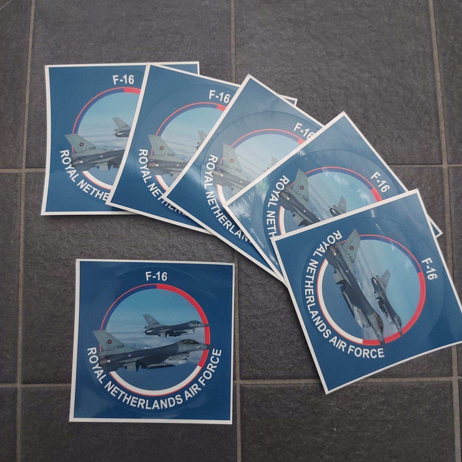 Collectors item: F-16 stickers - Laatste exemplaren!, Ophalen of Verzenden, Nieuw