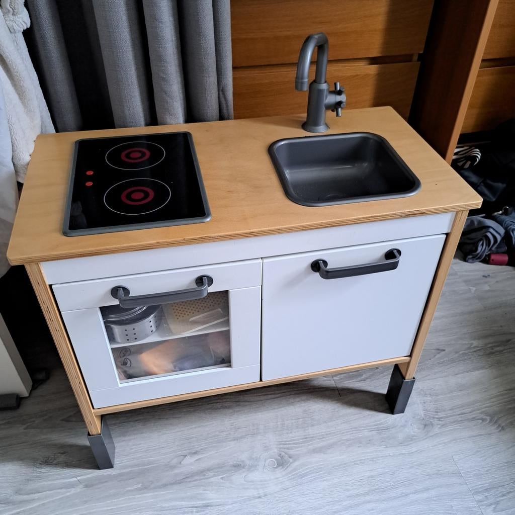 Speelkeukentje met oven, kassa en accessoires, Ophalen