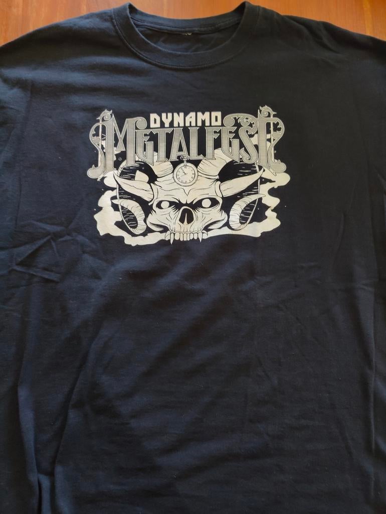 Dynamo Metalfest 2017 T-shirt - Zwart - Maat xl, Kleding | Heren, Maat 52/54 (L), Zwart, Dynamo Metalfest, Ophalen of Verzenden