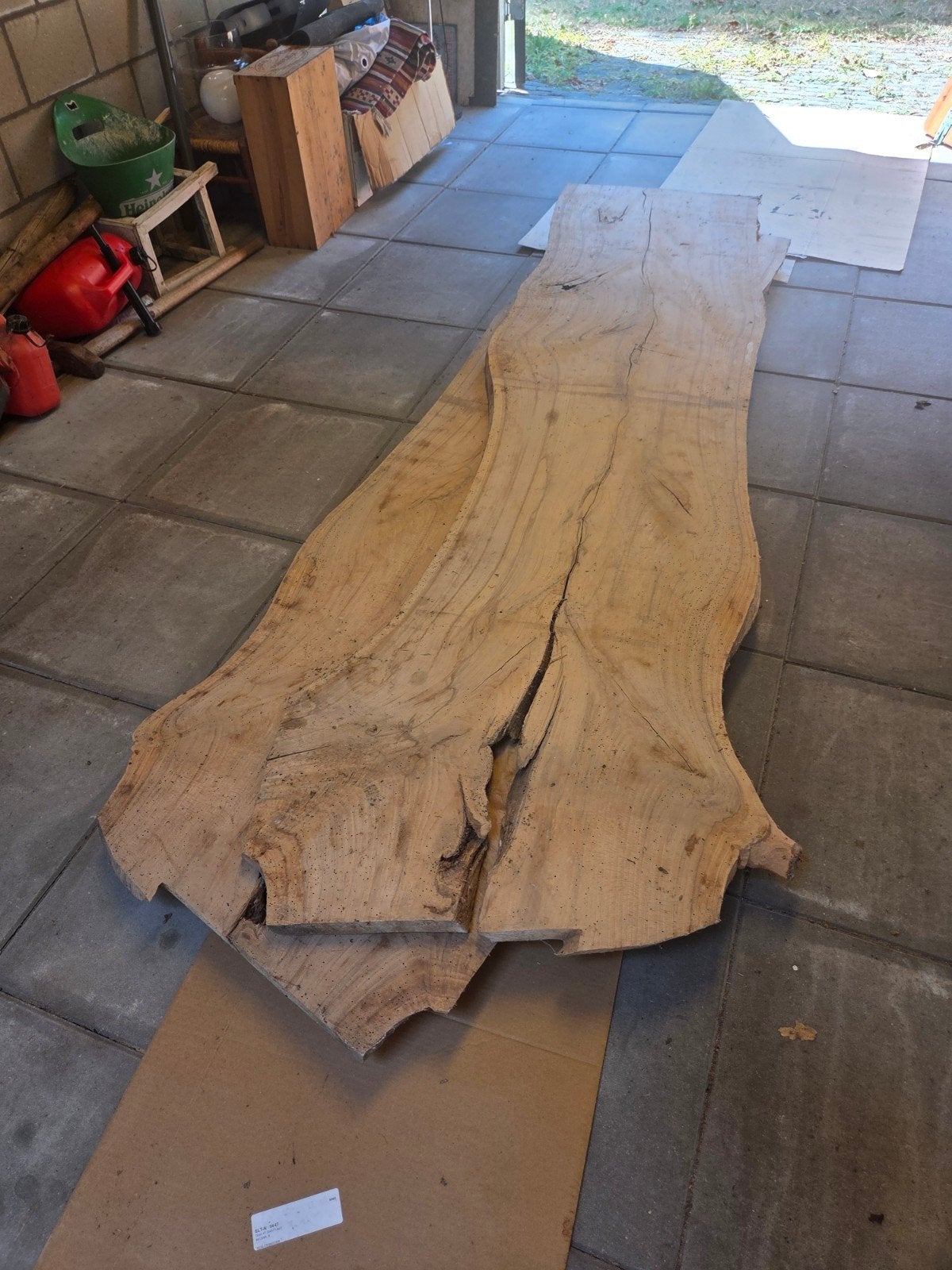 Eiken houten planken, Ophalen, 25 tot 50 mm, Eiken, 250 tot 300 cm