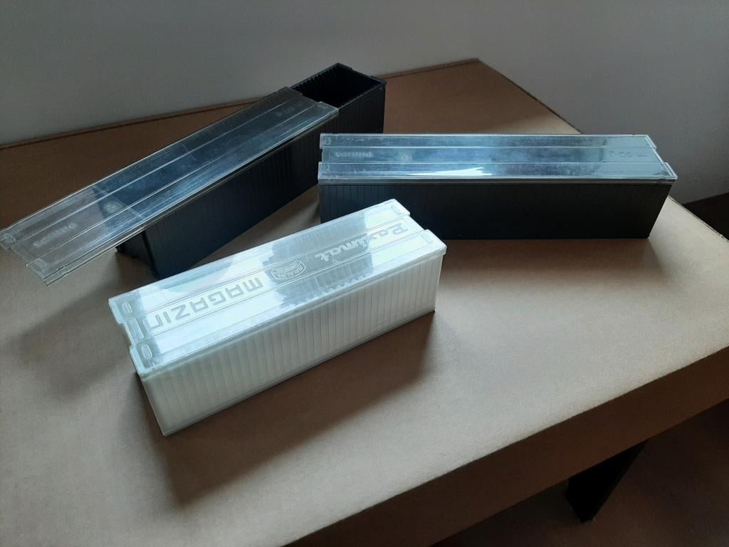 Philips Paximat 50 & Braun Paximat 36 Diamagazijn, Ophalen of Verzenden, Gebruikt