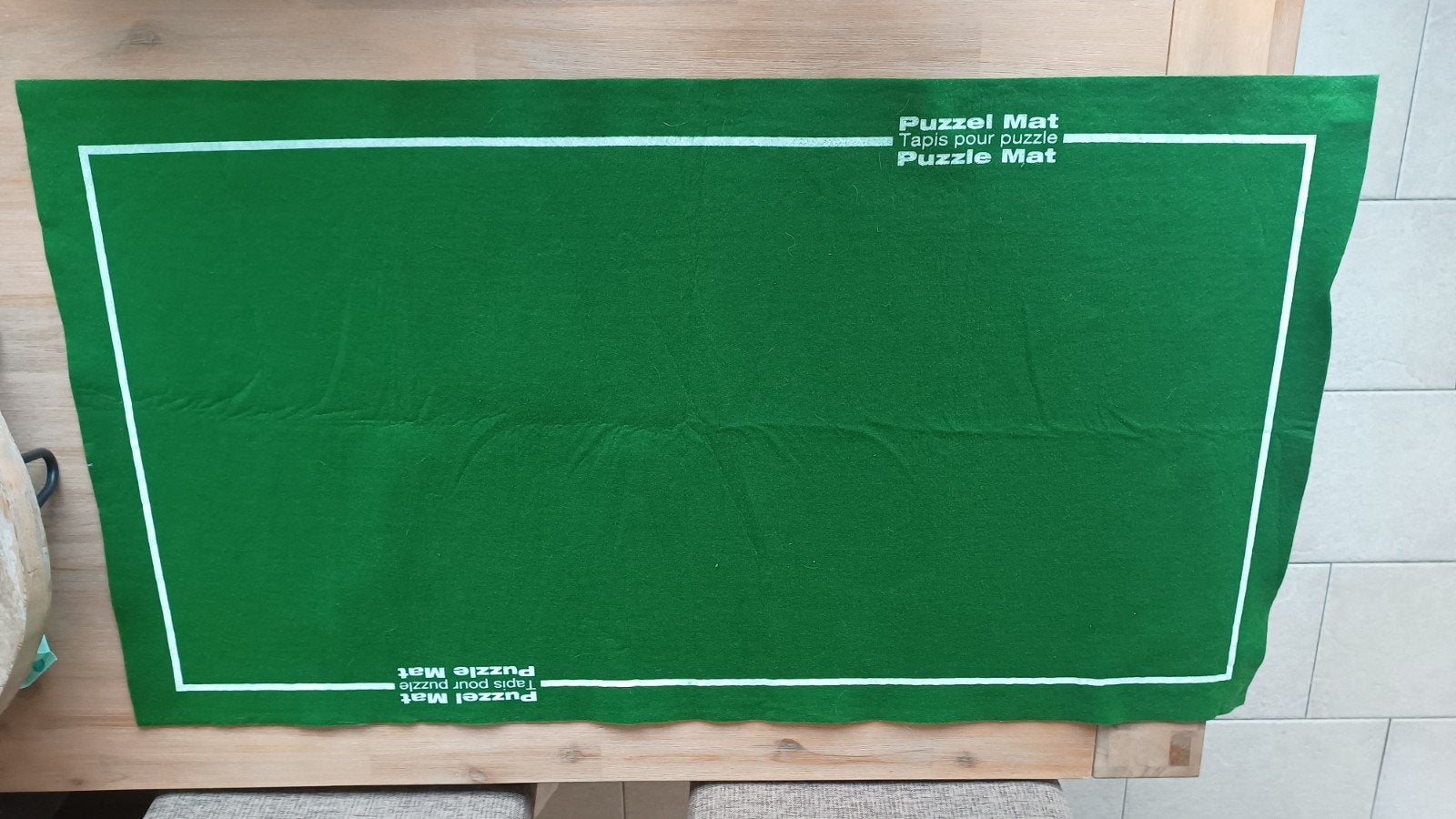 Puzzelmat voor legpuzzels, Hobby en Vrije tijd, Ophalen of Verzenden, 500 t/m 1500 stukjes, Gebruikt, Legpuzzel