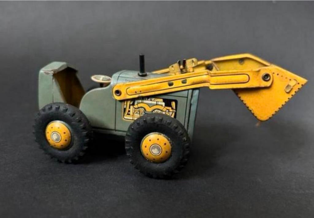 Blikken Dieplader, Line Mar Toys, Jaren ‘50, Antiek en Kunst, Antiek | Speelgoed, Ophalen of Verzenden