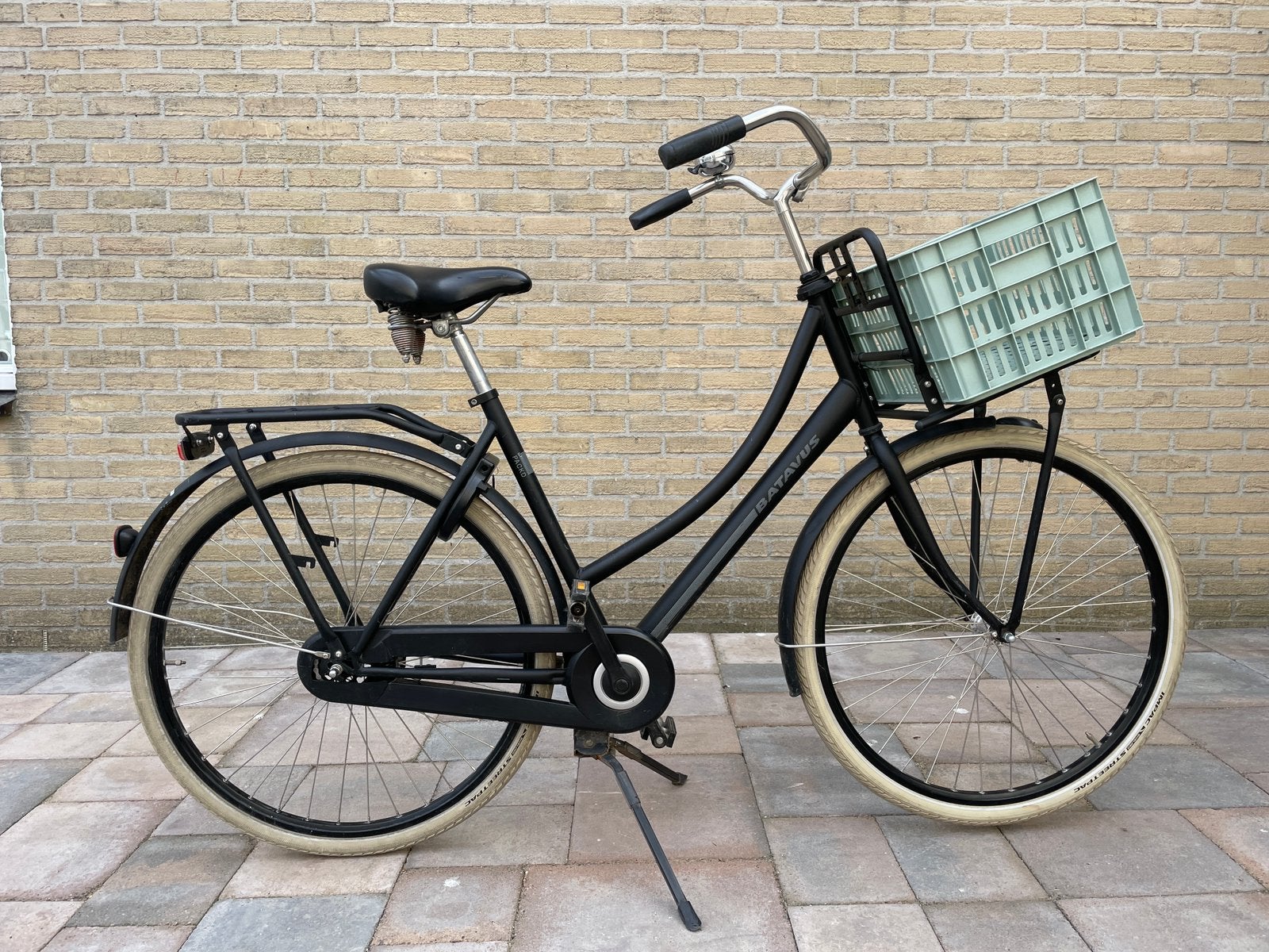 Batavus packd damesfiers framemaat 53, Ophalen, Terugtraprem, Batavus, Zo goed als nieuw