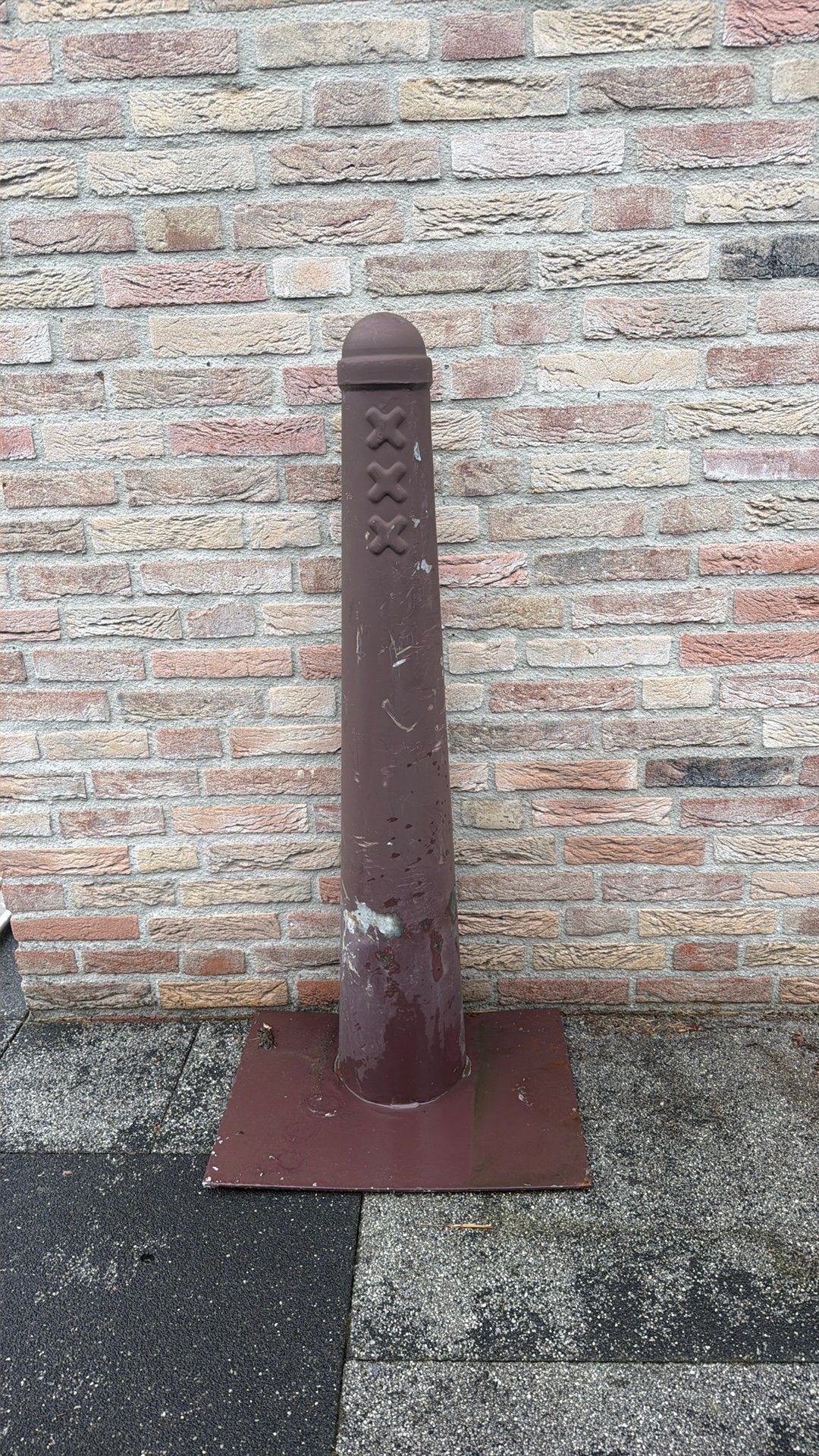 Origineel Amsterdamse paaltje  - Amsterdammertjes, Ophalen