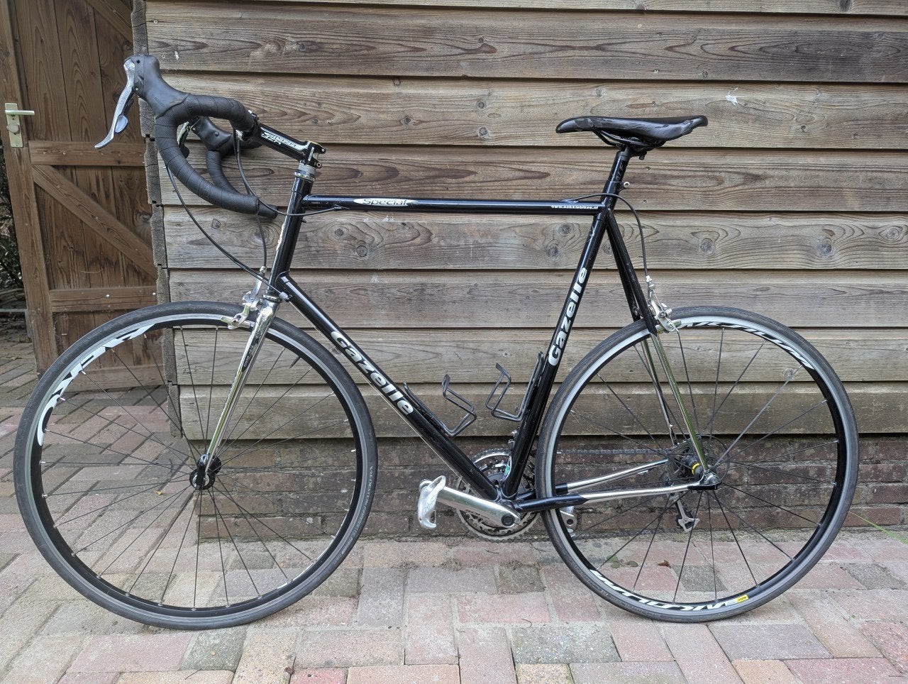 Stalen Gazelle racefiets met Shimano 105 triple, Ophalen, 28 inch, Gebruikt, Staal
